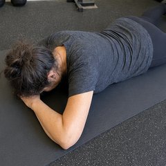 Respiración en cuadrupedia (crocodile breathing) — ejercicio de respiración