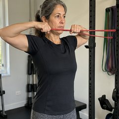 Face pull con rotación — ejercicio de manguito rotador