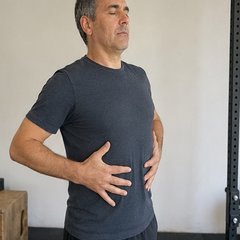 Respiración 360° con expansión costal — ejercicio de columna torácica