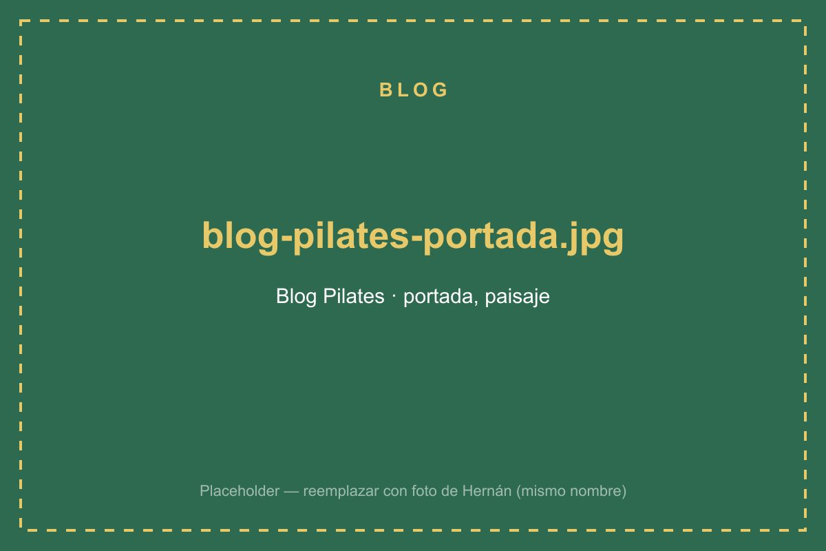 Pilates auténtico vs. moderno: qué dice la evidencia