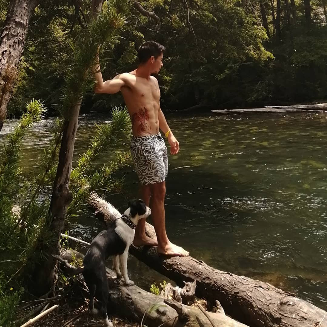 Hernán Zurita en la naturaleza